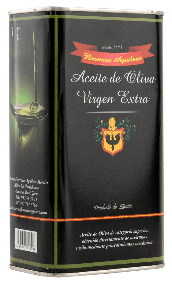 Aceite de Oliva Virgen Extra Gourmet Etiqueta Negra Lata 250 ml