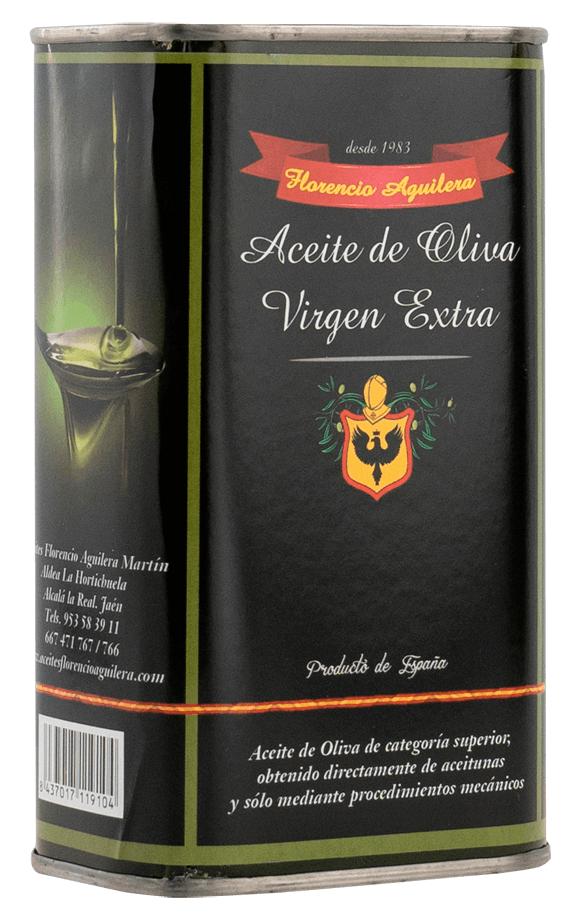 Aceite de Oliva Virgen Extra Gourmet Etiqueta Negra Lata 500 ml (Pack 3 unidades)
