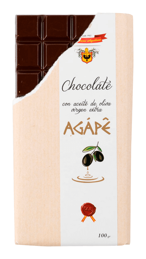 Chocolate Negro con AOVE Agápê (Pack 5 unidades).