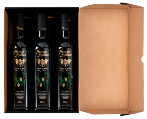 Aceite de Oliva Virgen Extra Gourmet Etiqueta Negra 500 ml (Caja de 3 botellas)