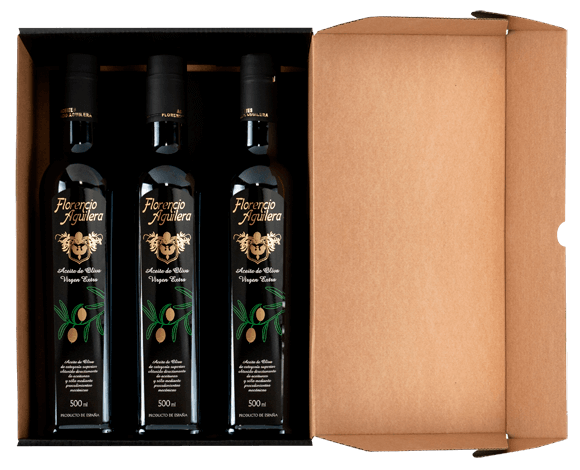 Caja de 12 botellas de 500ml de Aceite de Oliva Blend Virgen Extra